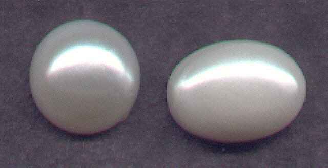 Half Round - Oval Beads