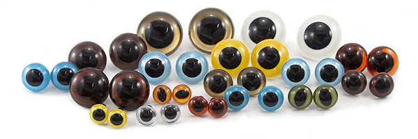 24 mm Craft Animal Eyes - Plastic Animal Eyes for Crafts