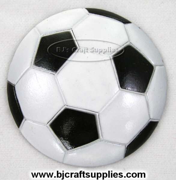 Refrigerator Magnet - Soccer Ball Refrigerator Magnet - Craft Magnets
