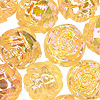 AB Rosebud Flower Beads - AB Beads - Rosebud Flower Beads