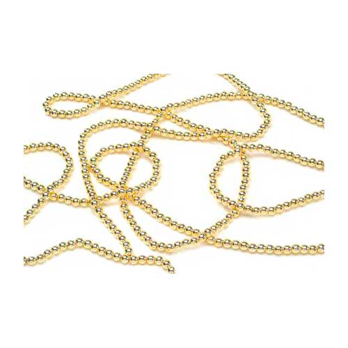 Pearl Rounds - Gold Pearls for Crafts - Large Gold Beads