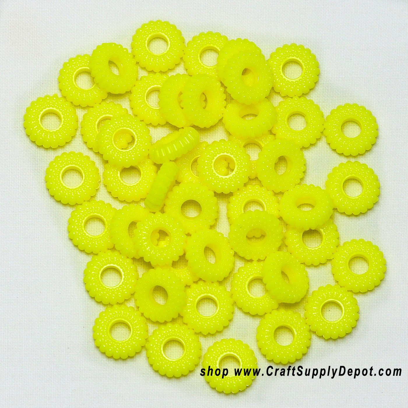 Corrugated Beads - Flat Beads