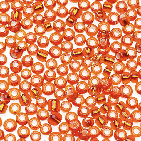 Glass Seed Beads - Silver Lined Seed Beads