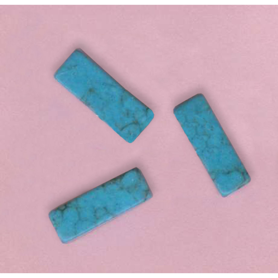 Tube Beads - Turquoise Tube Beads