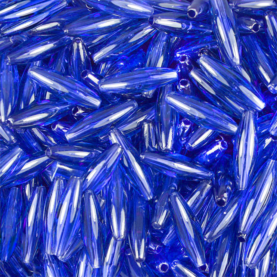 Plastic Spaghetti Beads - Rice Beads