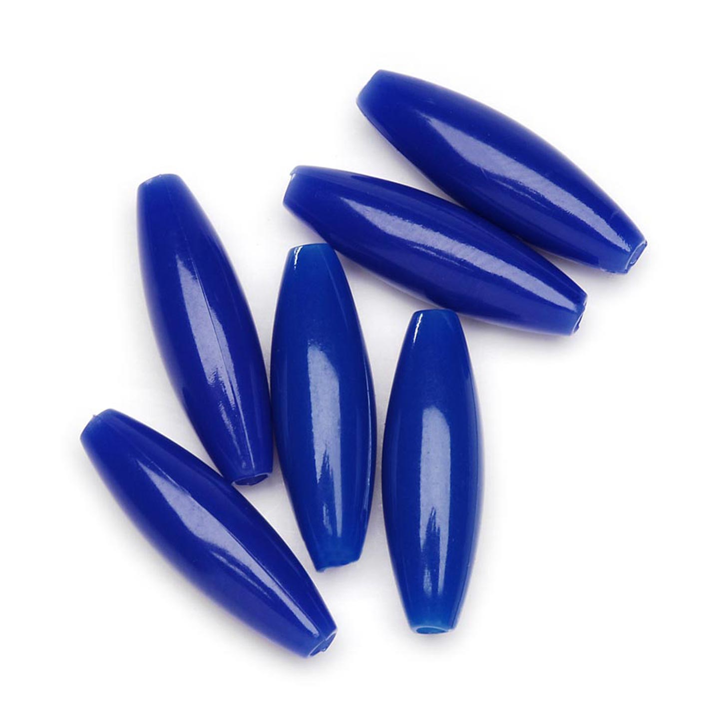 Rice Beads - Oval Beads - Plastic Spaghetti Beads