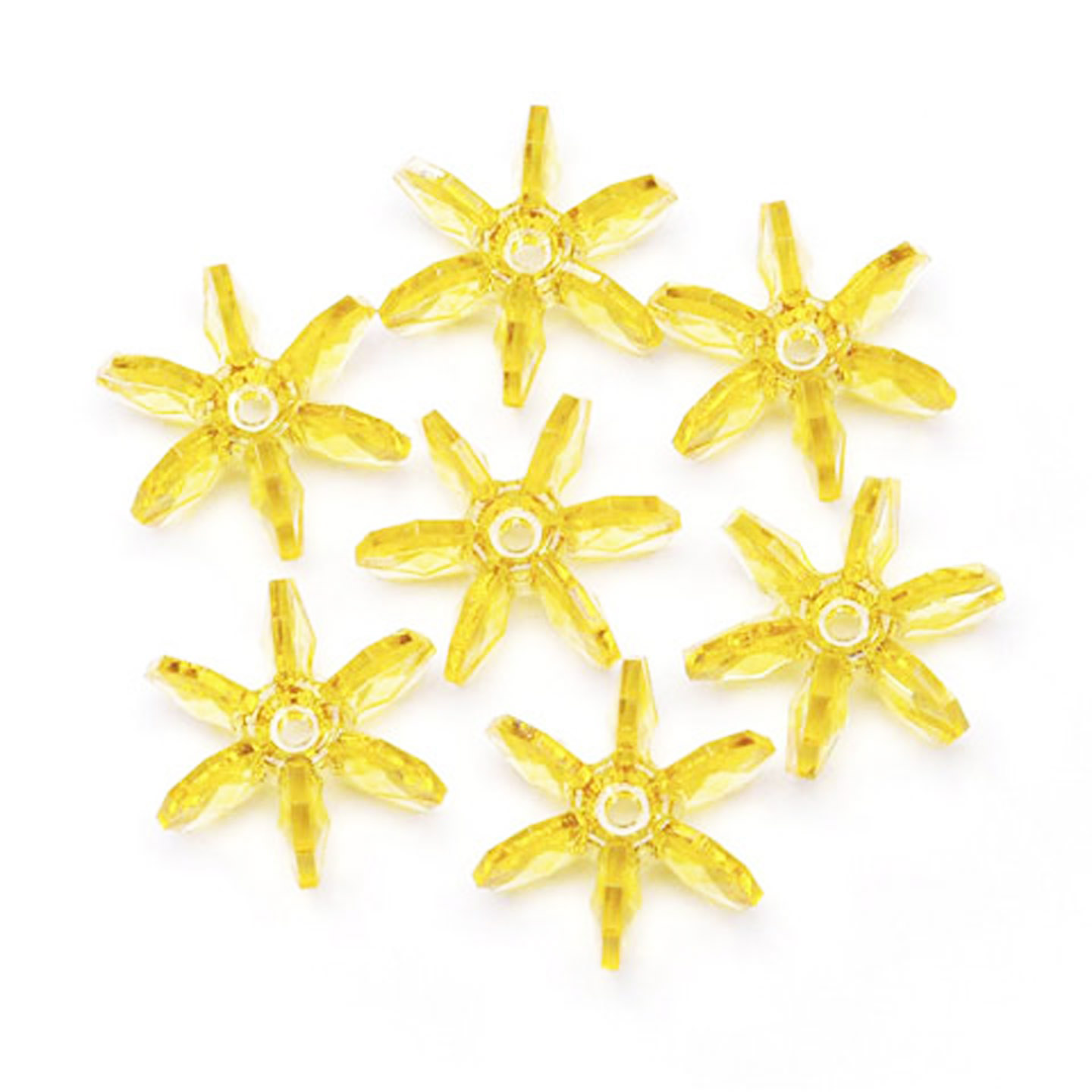 10mm Starflake Beads - Sunburst Beads - Starburst Beads - Paddle Wheel Beads - Ferris Wheel Beads