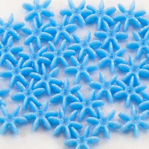 10mm Starflake Beads - Sunburst Beads - Starburst Beads - Paddle Wheel Beads - Ferris Wheel Beads