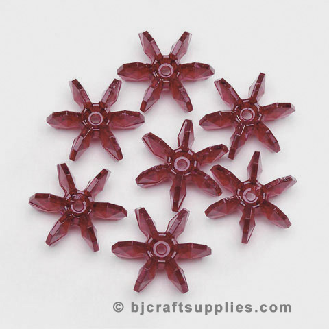 12mm Starflake Beads - Sunburst Beads - Starburst Beads - Ferris Wheel Beads - Paddlewheel Beads
