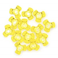 Plastic Tri Beads - Propeller Beads