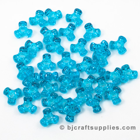 Propeller Beads - Plastic Tri Beads
