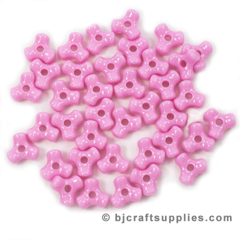 Propeller Beads - Plastic Tri Beads
