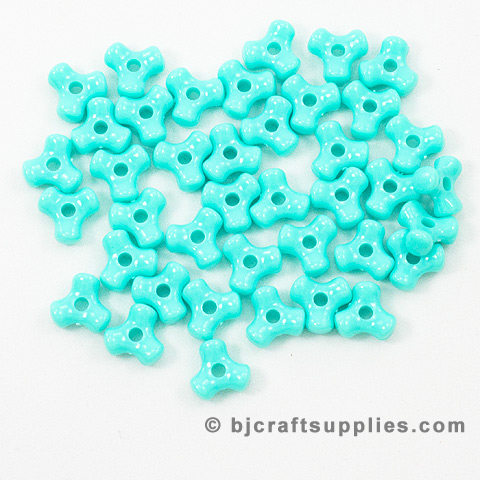 Propeller Beads - Plastic Tri Beads