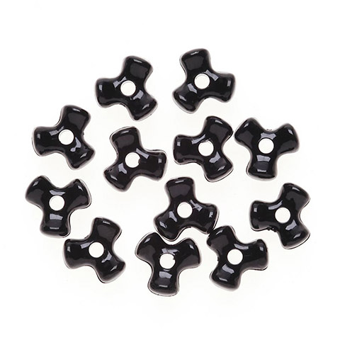 Propeller Beads - Plastic Tri Beads