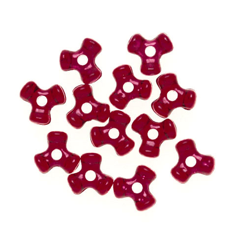 Propeller Beads - Plastic Tri Beads
