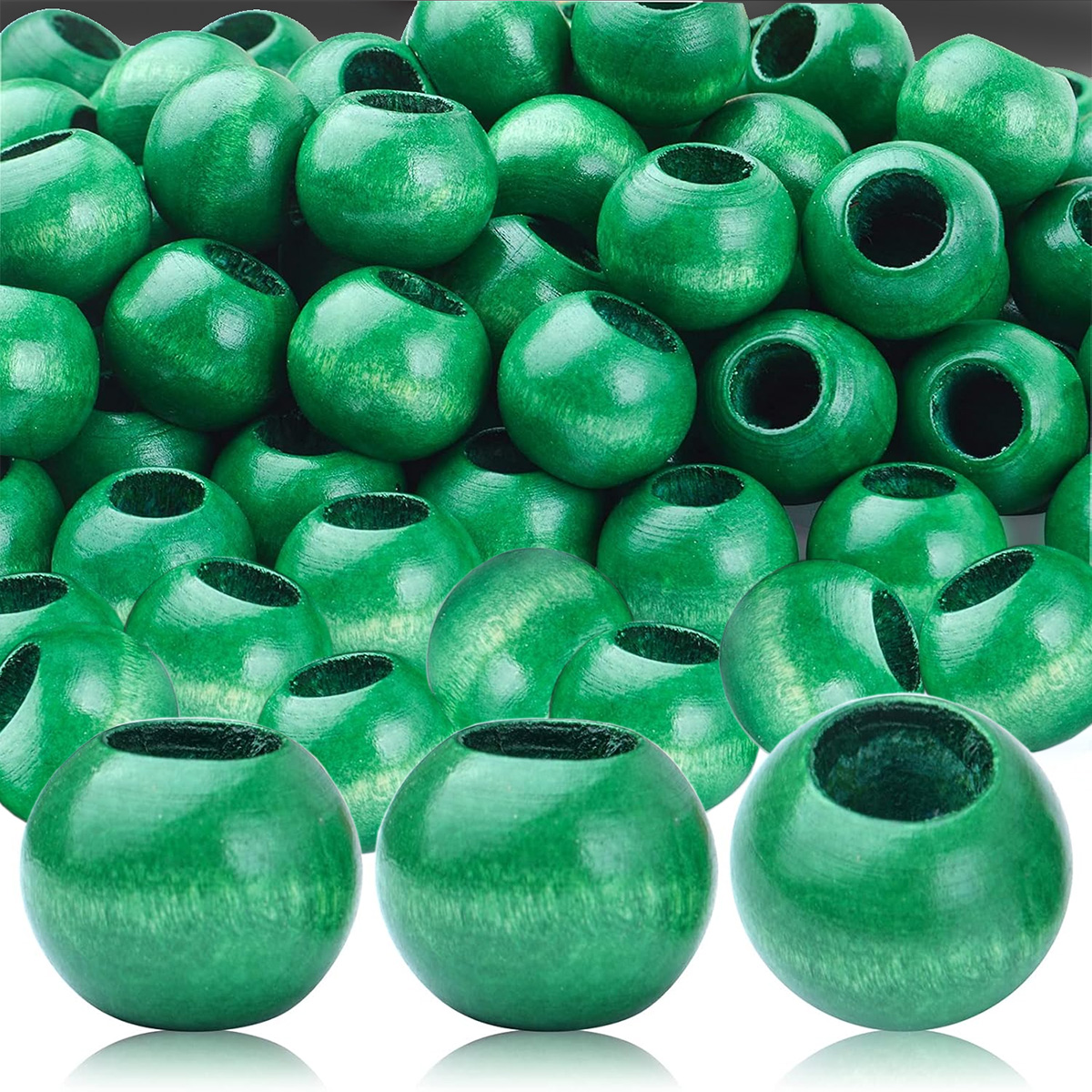 Wood Beads - Large Hole Wood Beads