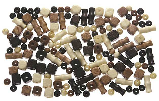 Wooden beads