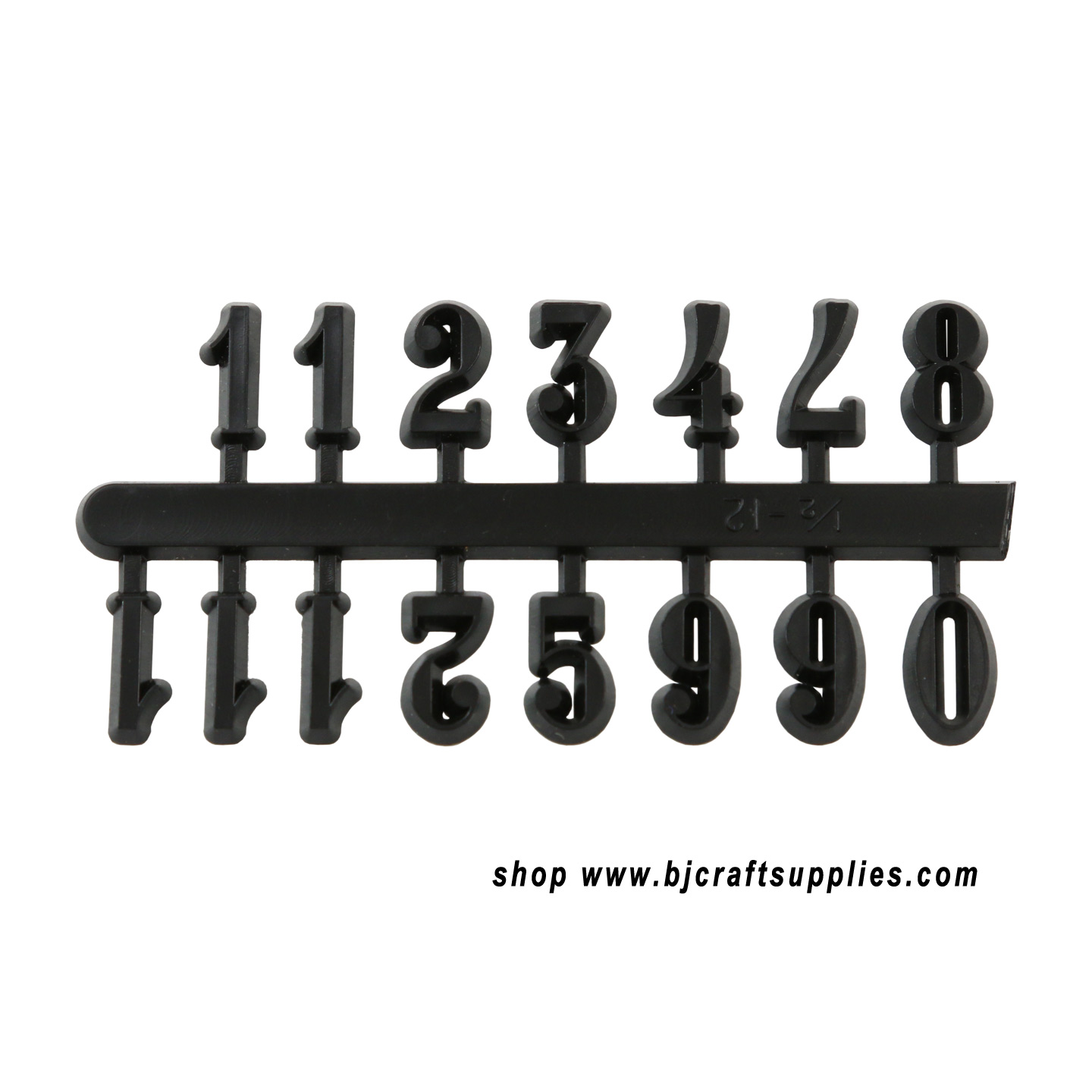 Clock Numerals - Arabic Clock Numerals