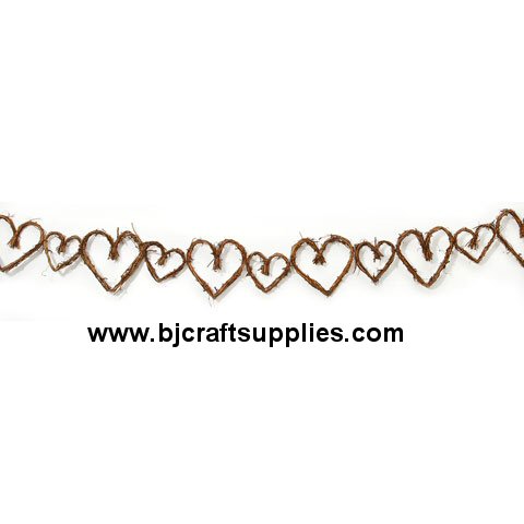 Grapevine Garland - Heart