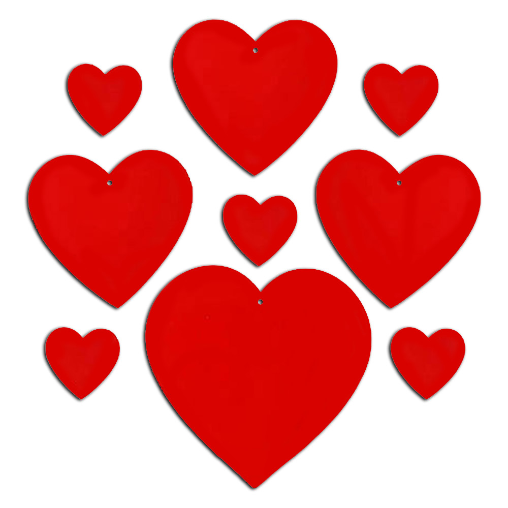 RedHeart Cutouts - Paper Cutouts