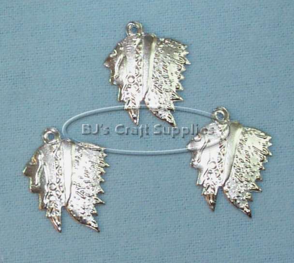 Indian Head Charm - Western Jewelry