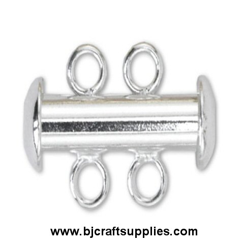 2 Strand Jewelry Clasp - Jewelry Slide Clasps