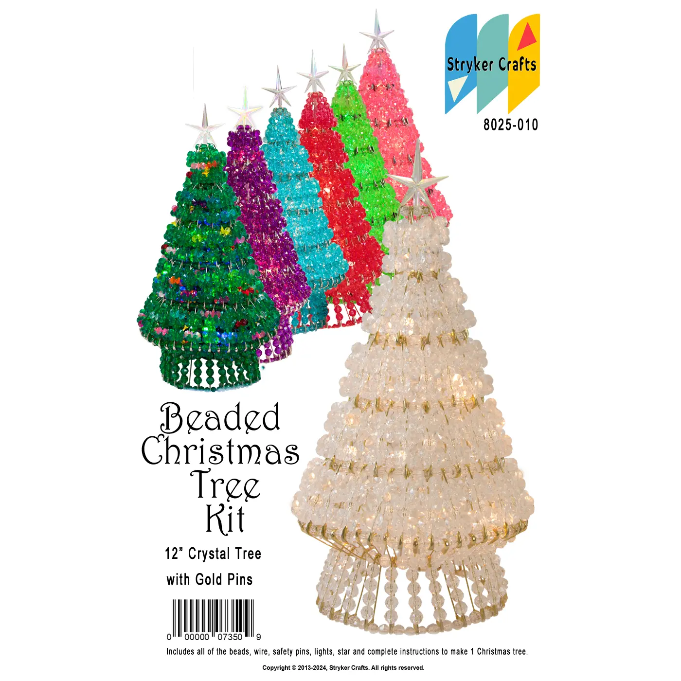 Beaded Christmas Tree Kit - Beaded Christmas Tree