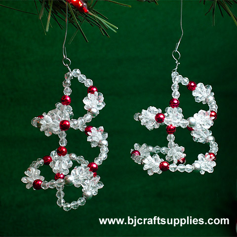 Swirl Ornament - Beaded Ornament Kit