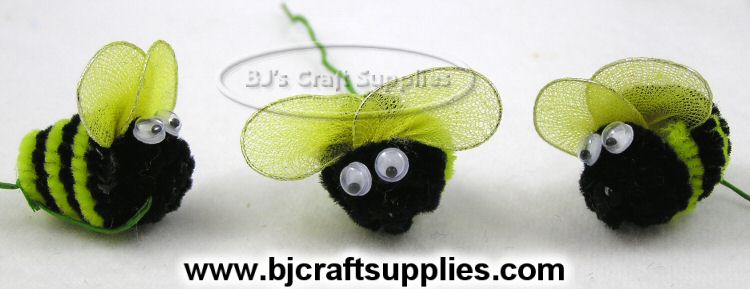 Miniature Bees - Mini Bees - Bees on Stem