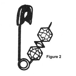 Beaded Safety Pin Bowl Instructions - Figure 2