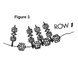 Beaded Safety Pin Bowl Instructions - Figure 3