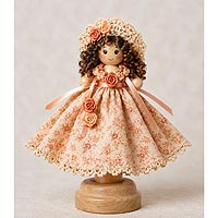 Beautiful Doll Pin Mother Craft Pattern - Free Doll Pin Crafts