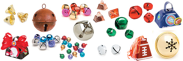 30Pcs 1inch Jingle Bell Colorful Craft Bells Metal Round Bell for