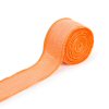Orange Burlap Ribbon - Burlap Rolls - Colored Burlap - Burlap Material - Jute Fabric - Hessian Fabric - Where to Buy Burlap - Burlap For Sale - Burlap Fabric Roll